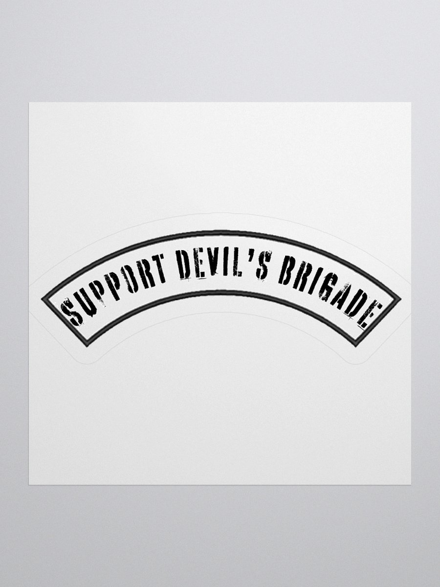 Devil's Brigade Support Rocker Sticker product image (3)