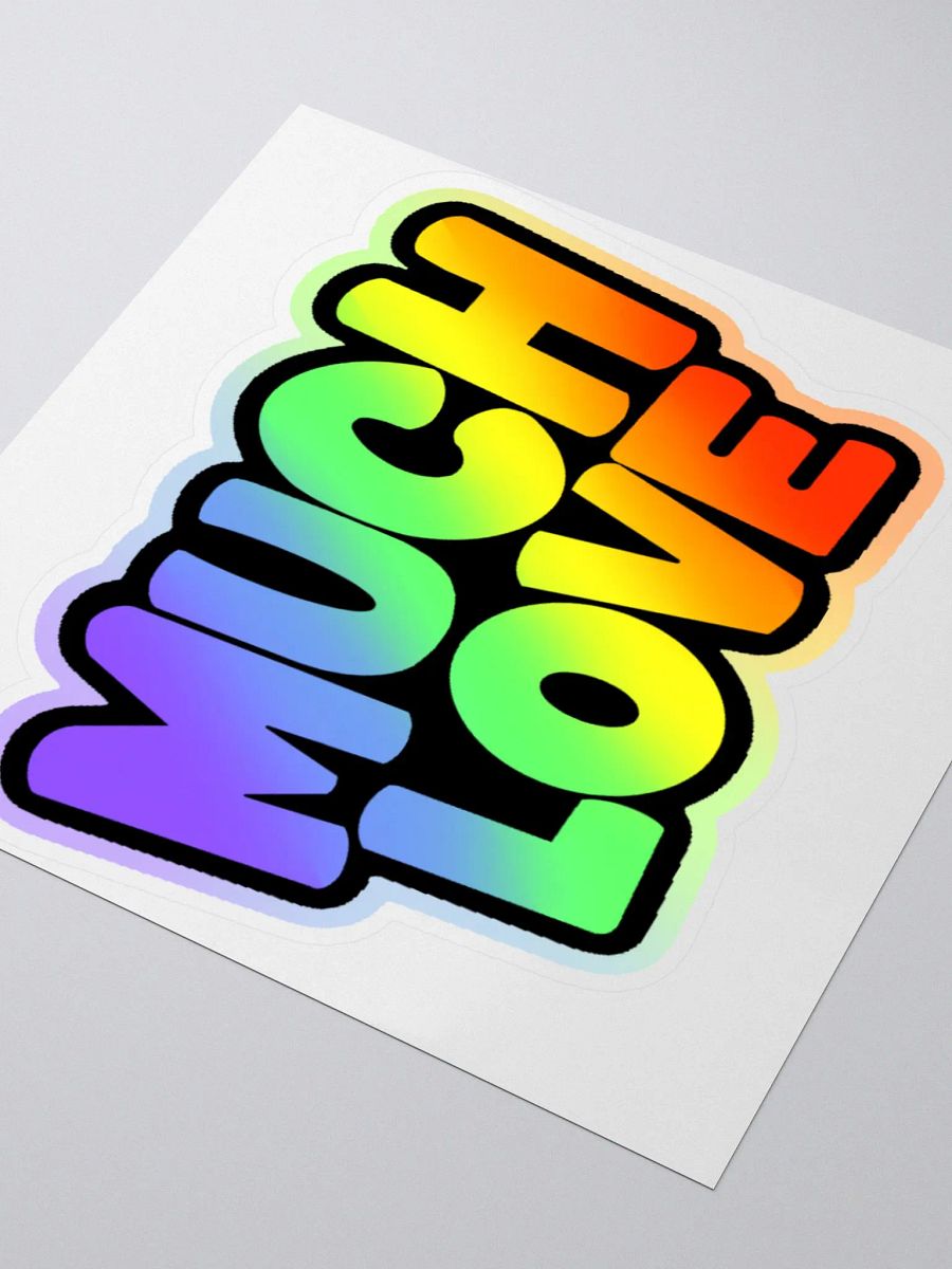 MUCH LOVE STICKER product image (3)