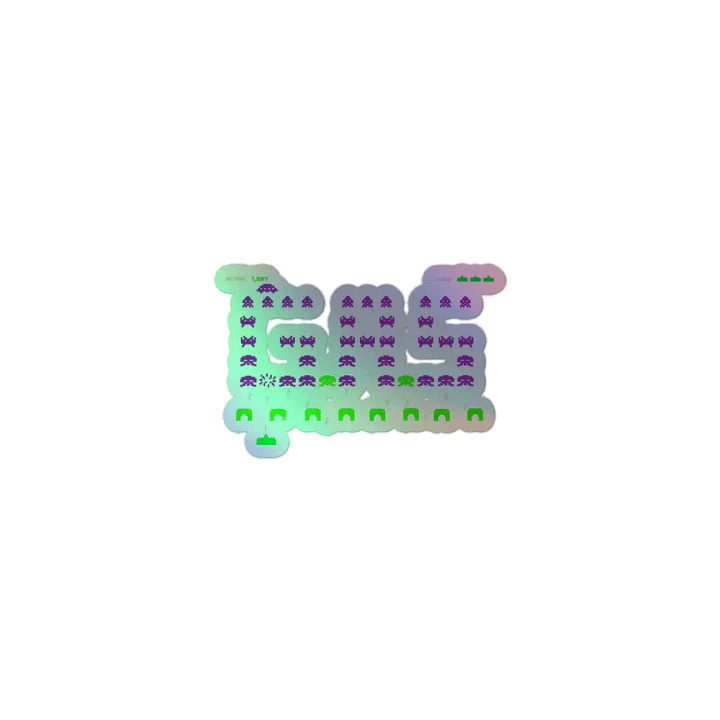 Games Addict Society Holographic Sticker product image (1)