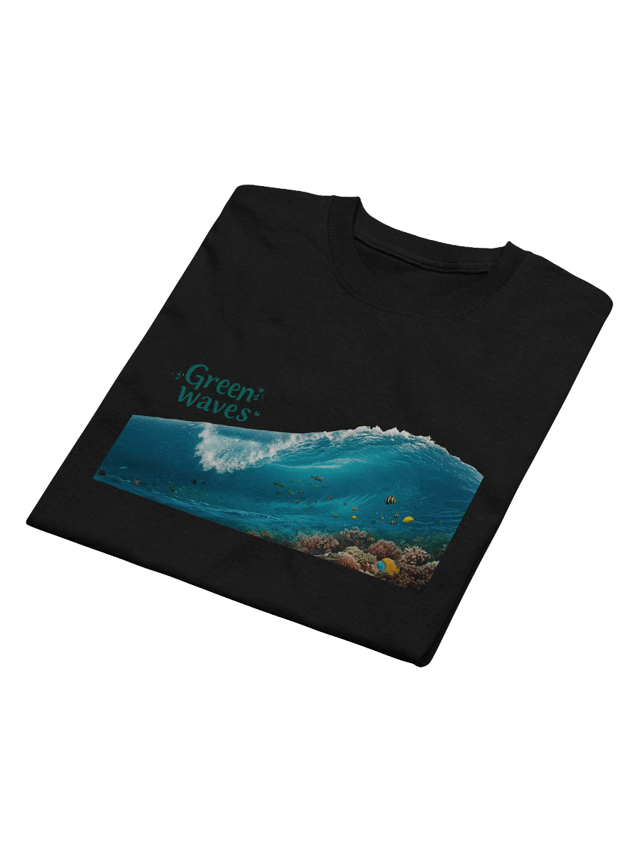 Green Wave Exploration T-Shirt product image (23)