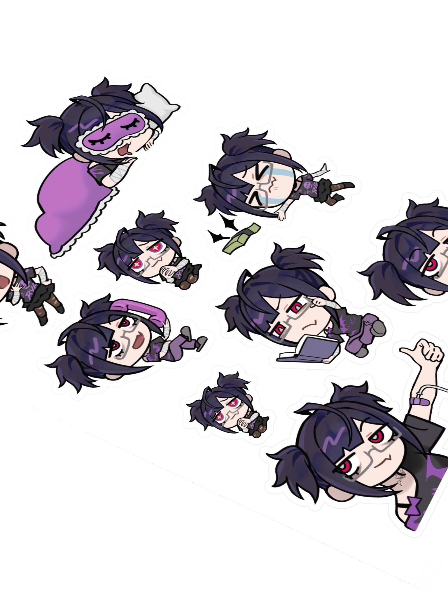 Many Phases of Rye Sticker Sheet product image (2)