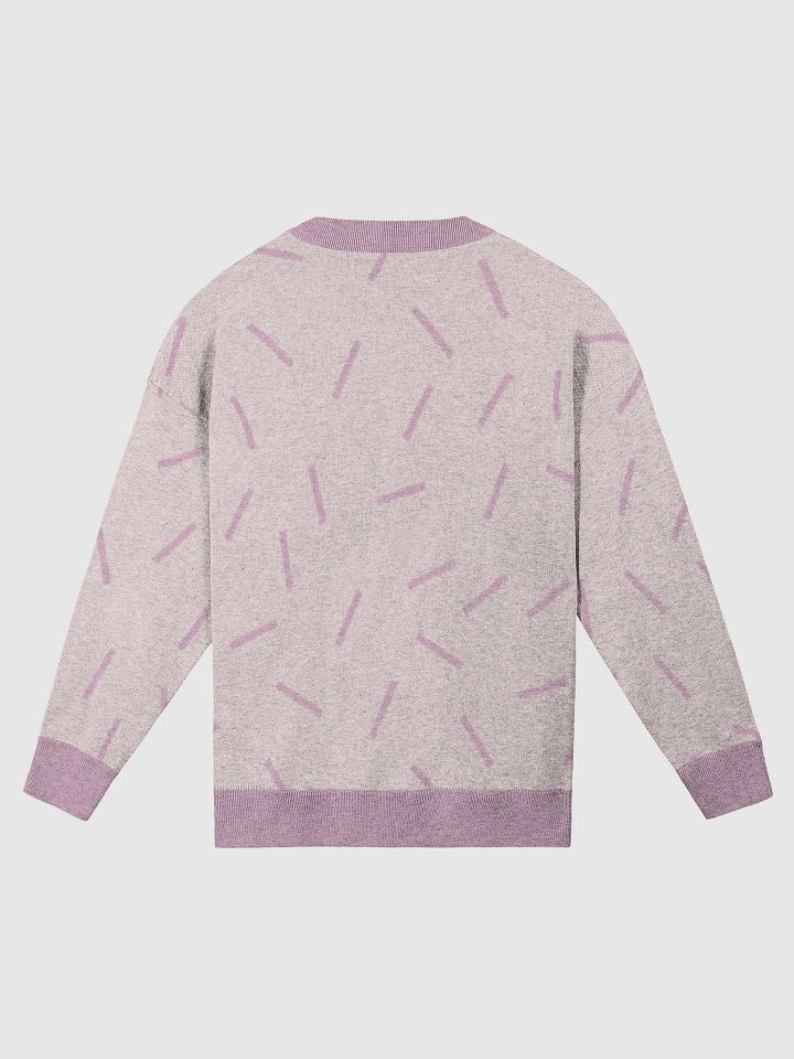 Lavender Sprinkles Relaxed Knit Sweater product image (2)