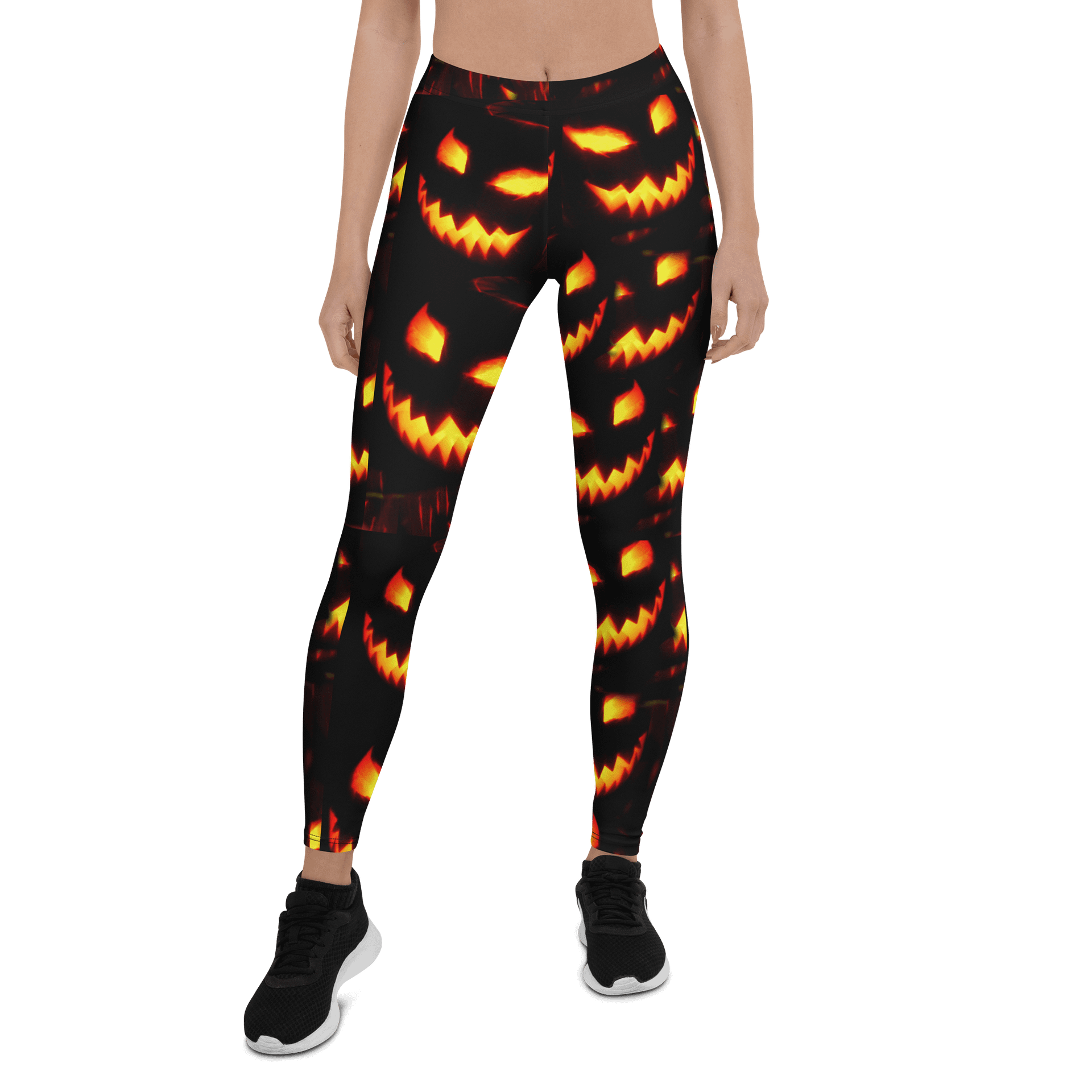 Jack o Lantern Smiles All-Over Leggings product image (1)