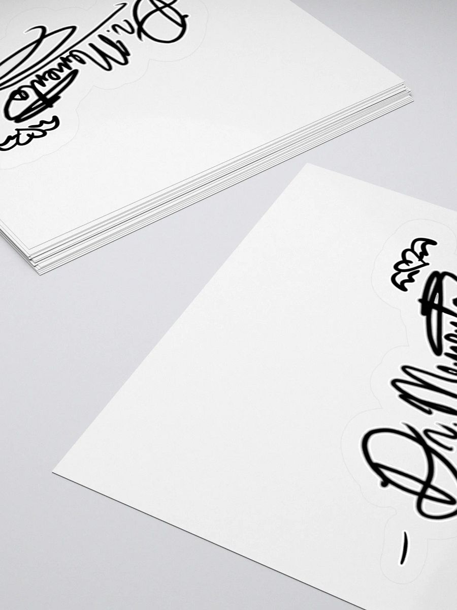 Dr. Memento Autograph Sticker product image (11)