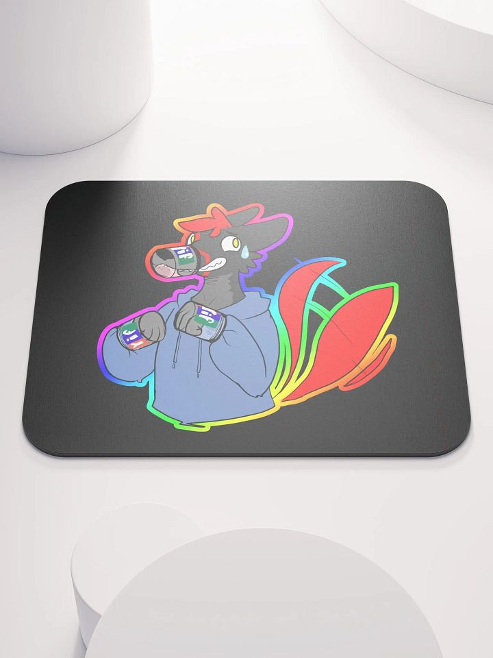 Stuck in the peanut butter Mousepad 8.7″ × 7.1″ product image (1)
