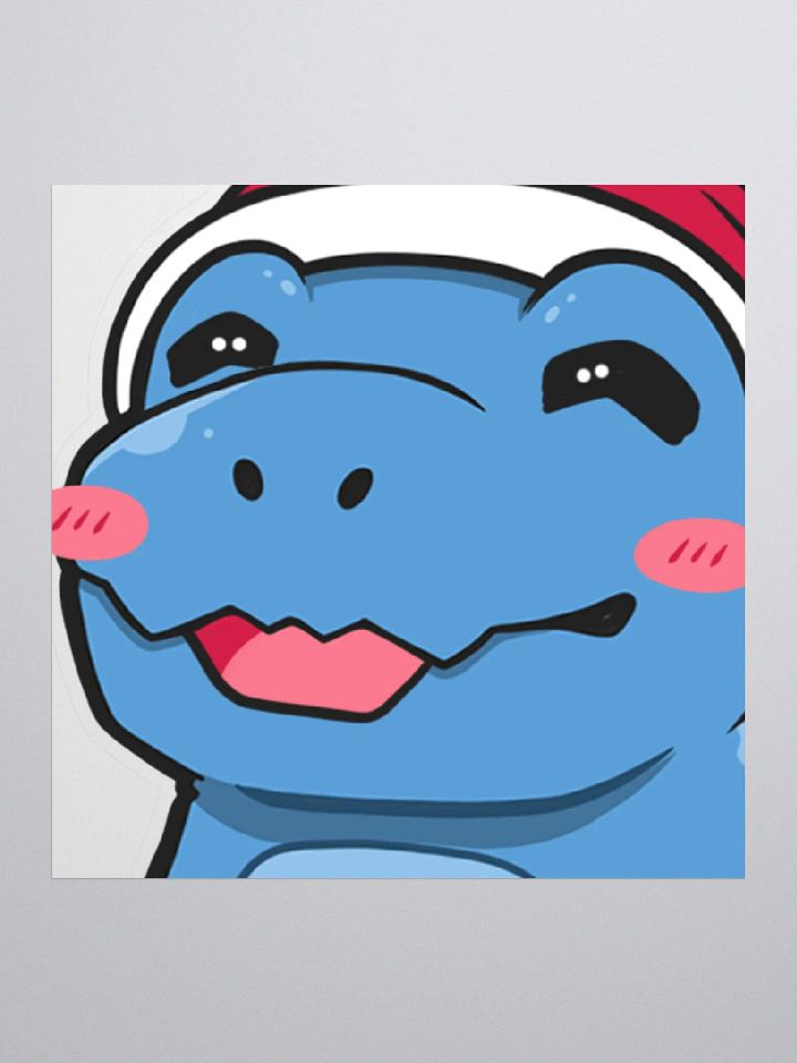 Santa Blush Sticker product image (1)