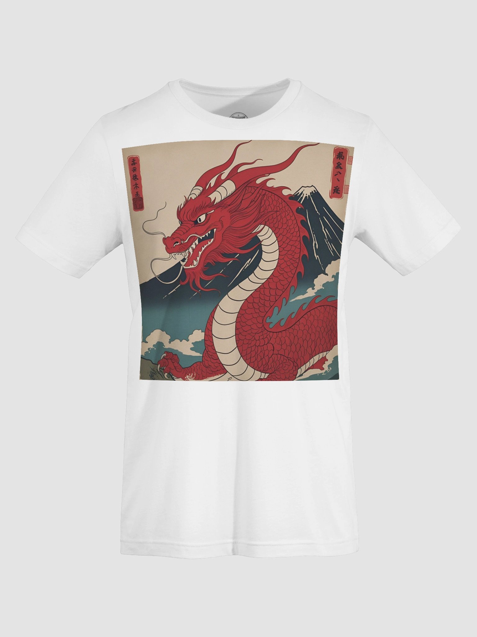 Ryoshin - Shuten-dōji (Crimson Dragon), Ancient Ryū Collection, T-Shirt, Front Design product image (9)