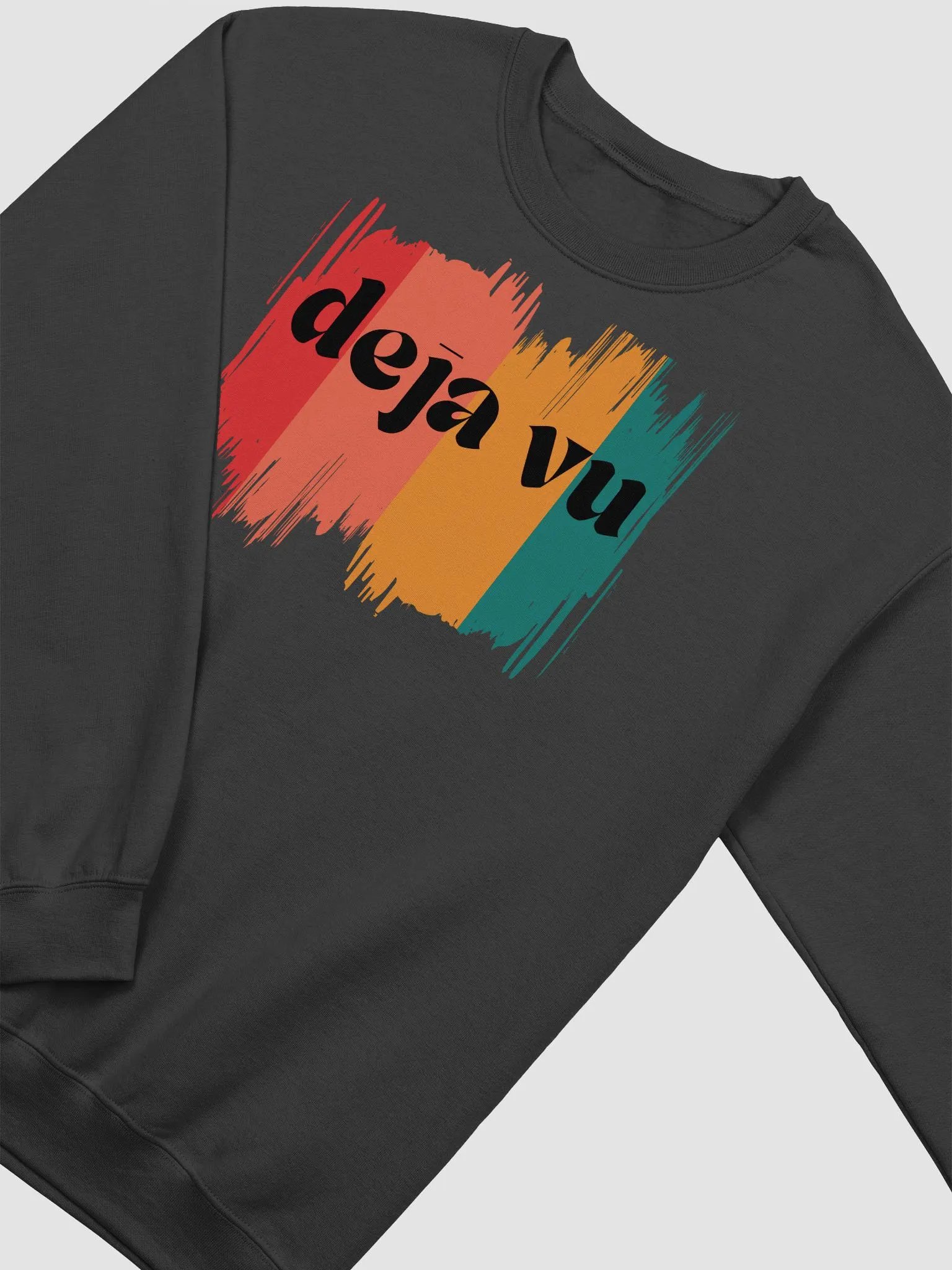 Deja Vu Striped Crewneck Sweatshirt product image (11)