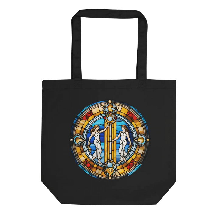 Spiritual Gemini - Unique Tote Bag Design - Circle Energy product image (1)