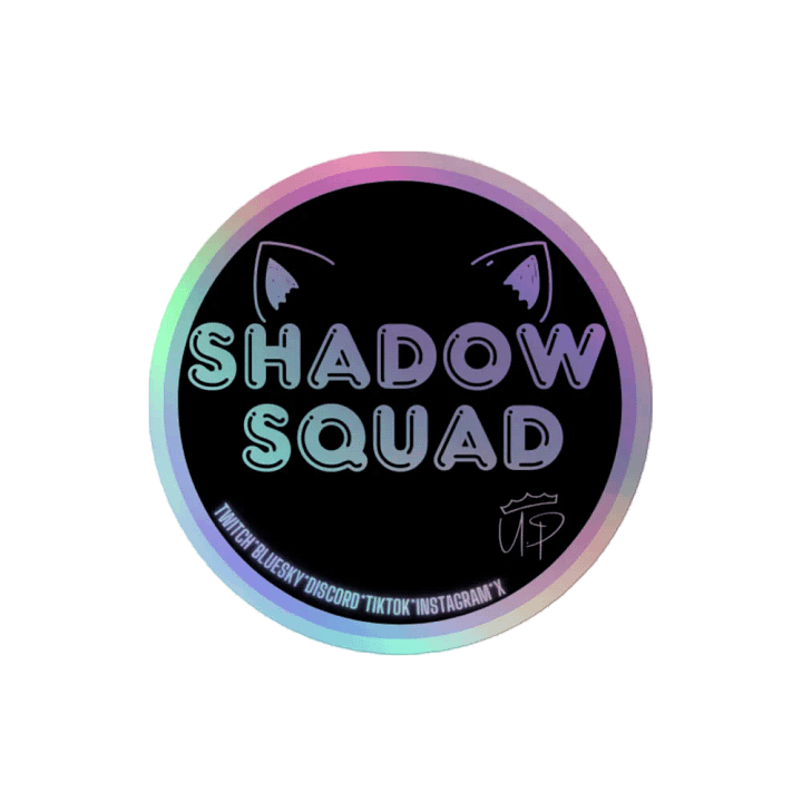 Shadow Squad Holographic Sticker Set product image (2)