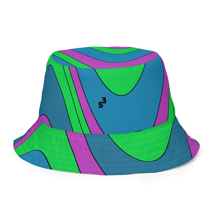 S³ 60's And 70's Merged Concept Reversible Bucket Hat product image (2)