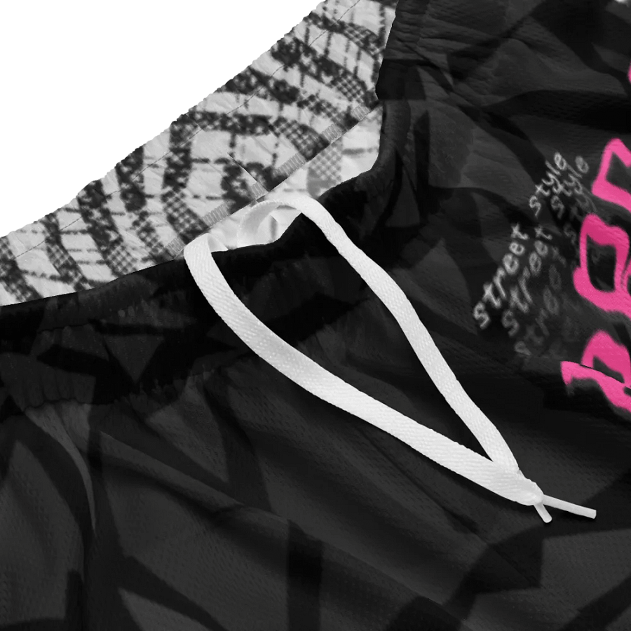 Break the rules | Recycled Unisex Mesh Shorts product image (7)