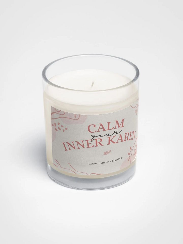 Calm Your Inner Karen Funny Quote Candles product image (2)