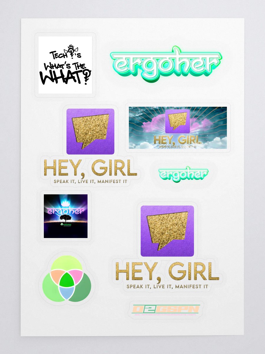 O2G Voices Sticker Sheet product image (3)