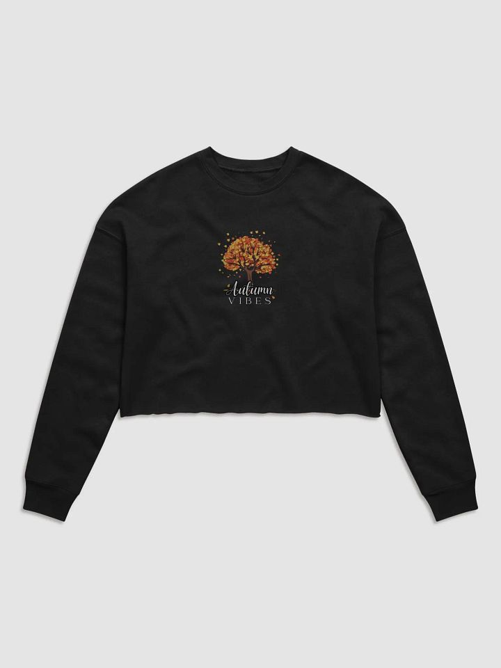 Autumn Vibes | Women's Long sleeve crop-top product image (4)
