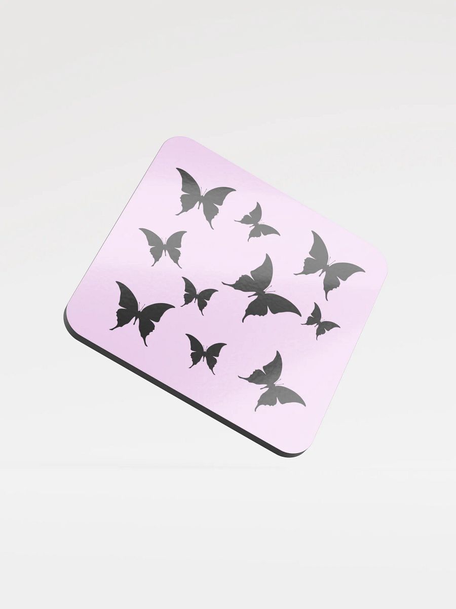 Butterflies - Glossed Cork Coaster product image (1)
