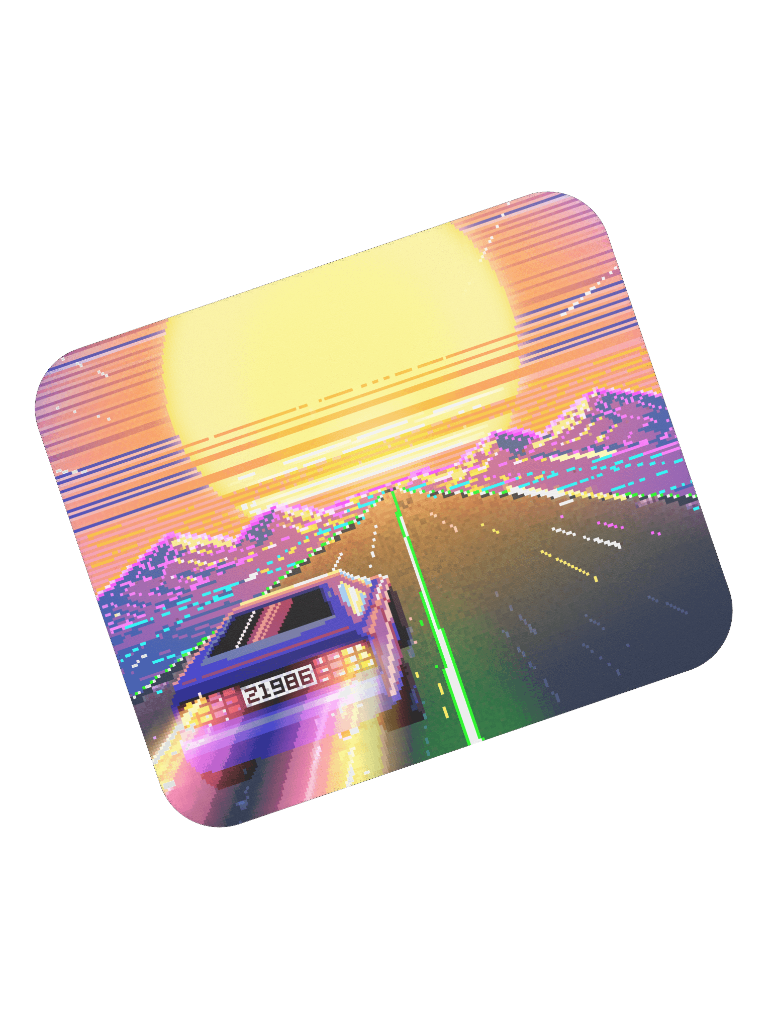 Synth City - Sunset - Mousepad product image (7)