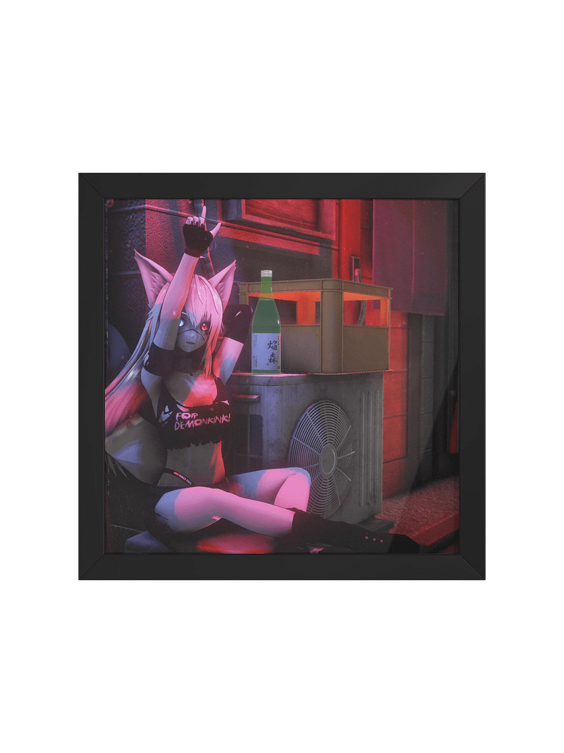 【VIXWYTCH】Neon Alley Framed Poster