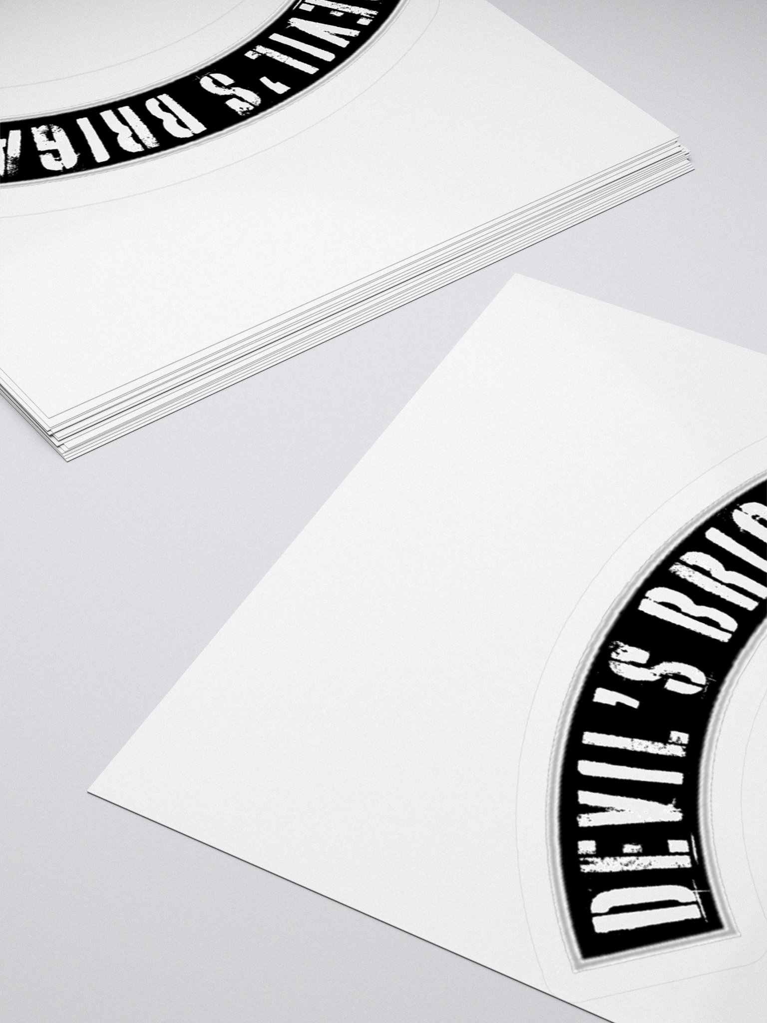 Devil's Brigade Rocker Sticker product image (11)