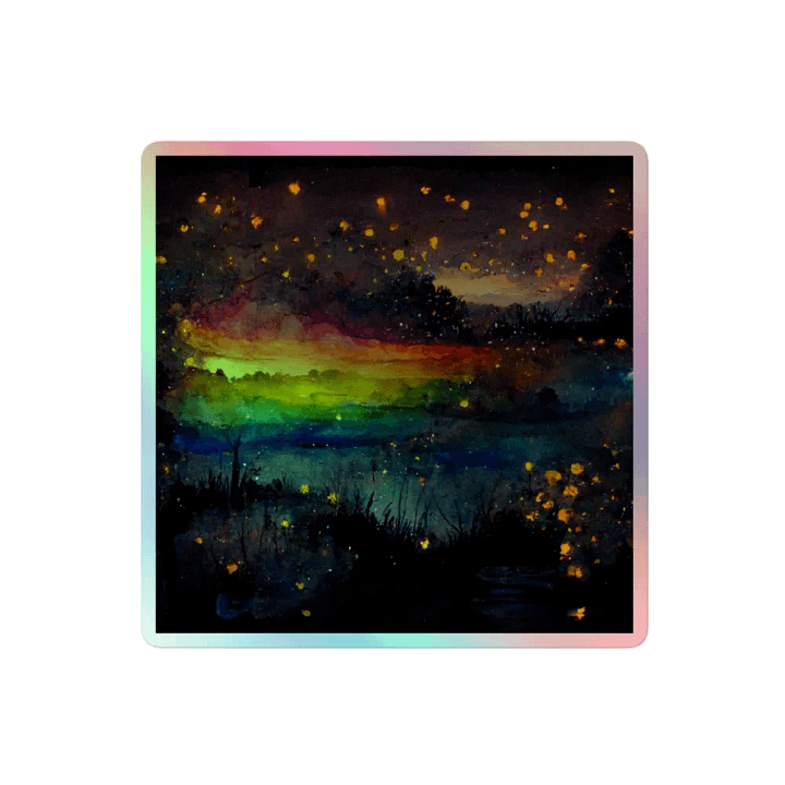 Aurora Dreams Holographic Sticker Sheet product image (2)