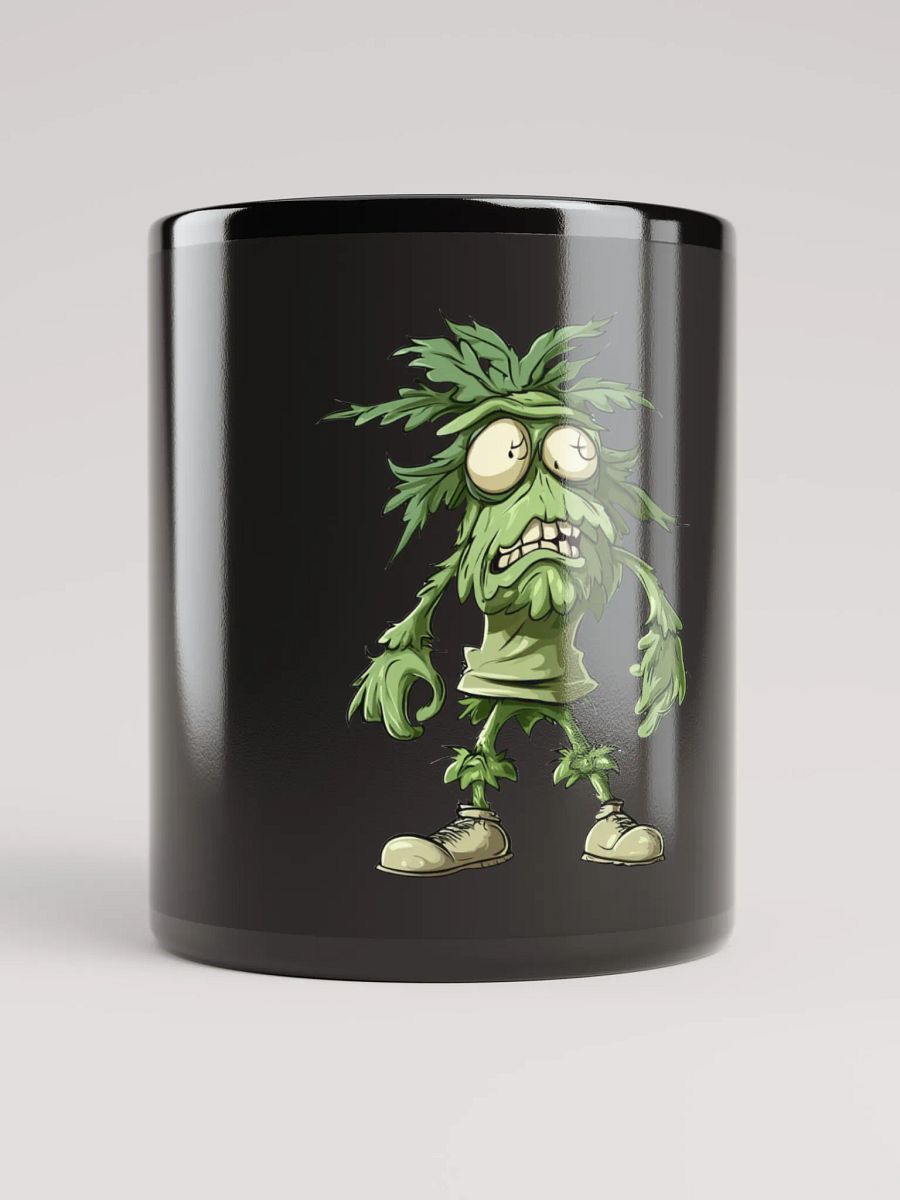 Anxious Weed Plant Cartoon Mug product image (1)
