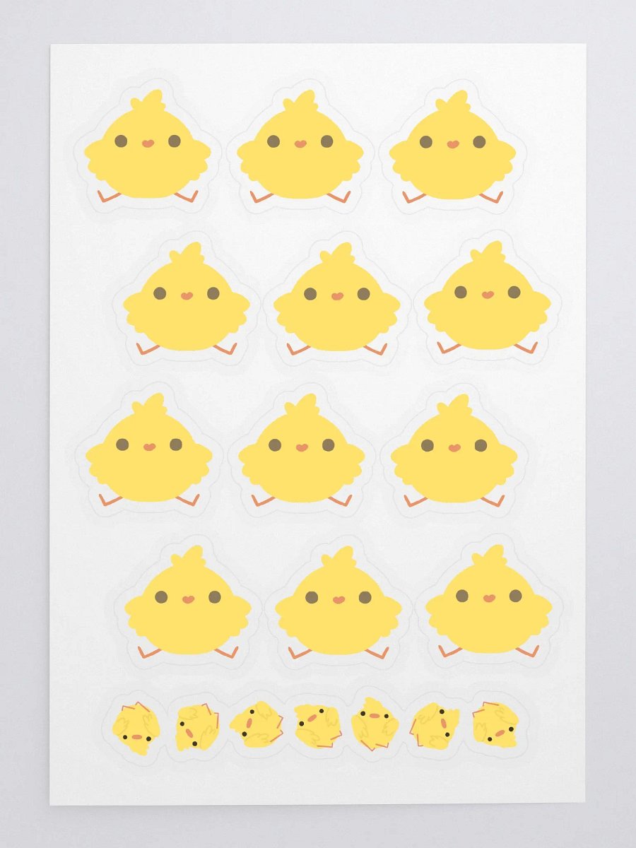 Canary Stickers 12-pack product image (3)