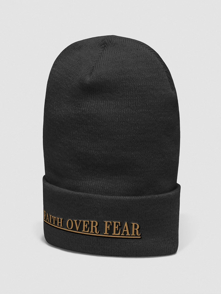 Faith over Fear Beanie product image (2)