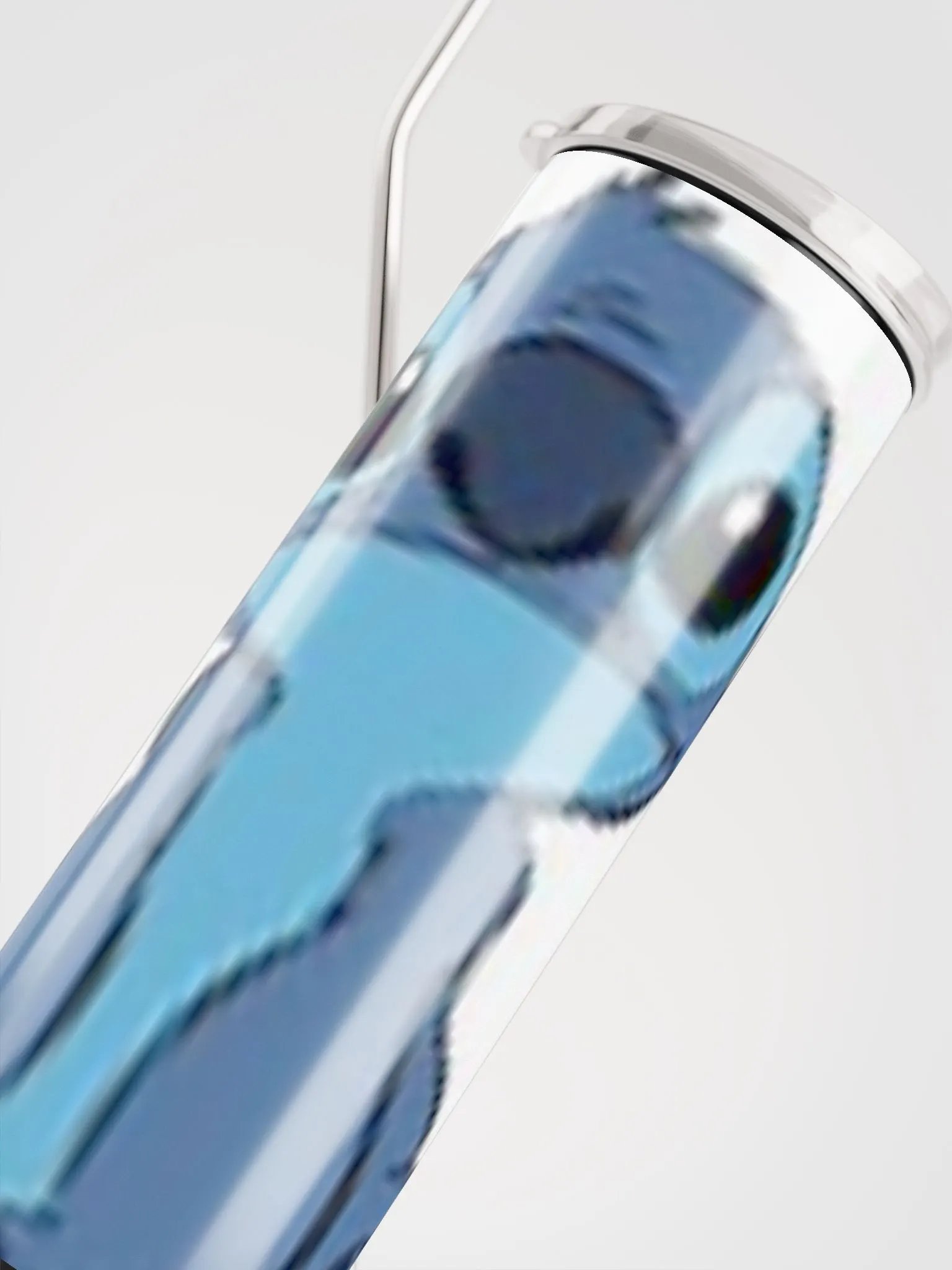 Whimsical Blue Creature Stainless Steel Tumbler product image (5)