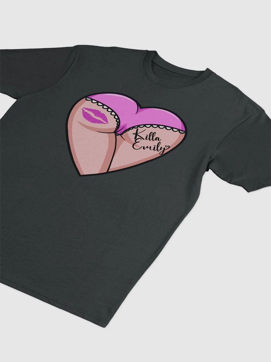 PINK HEART BUTT TEE WITH AUTOGRAPH ON BACK product image (3)