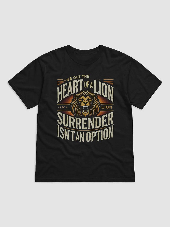 Heart of a Lion Motivational T-Shirt product image (8)