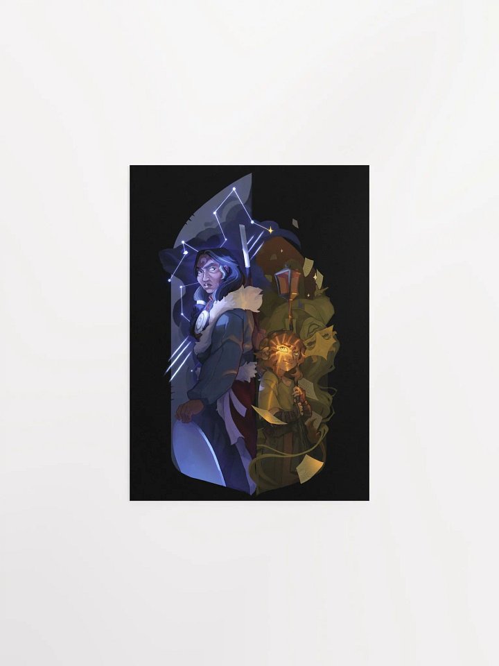 Khari And Kovah Duo Piece - Matte Poster Black product image (1)