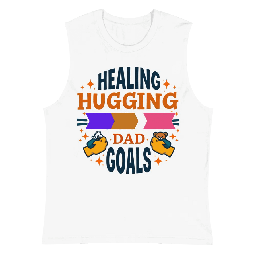 Healing Hugging Dad Muscle Tank product image (6)
