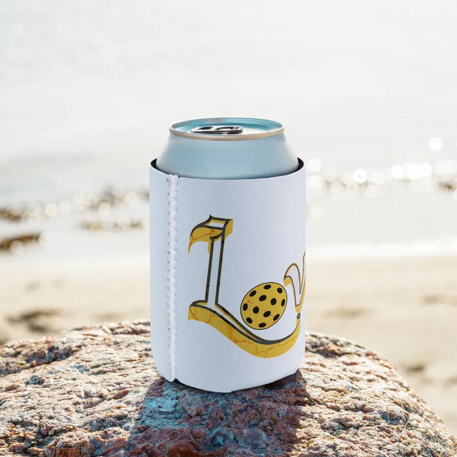 Love Pickleball Coozie Can Cooler product image (9)
