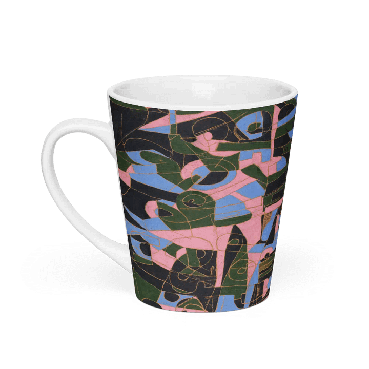 Opposite dimples in the bored mind of the squid Latte Mug product image (1)