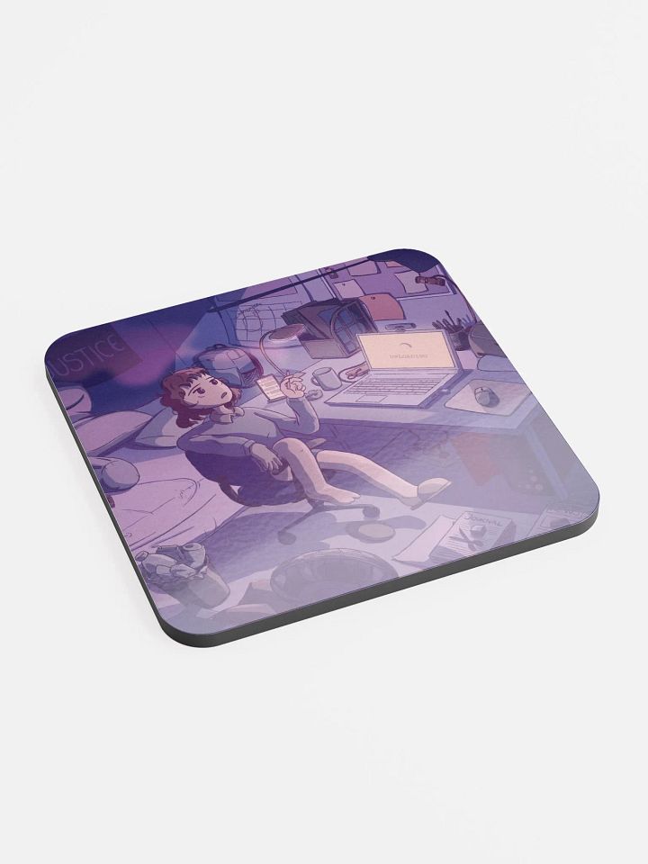 Dreamboard | Glossed Cork Coaster product image (2)
