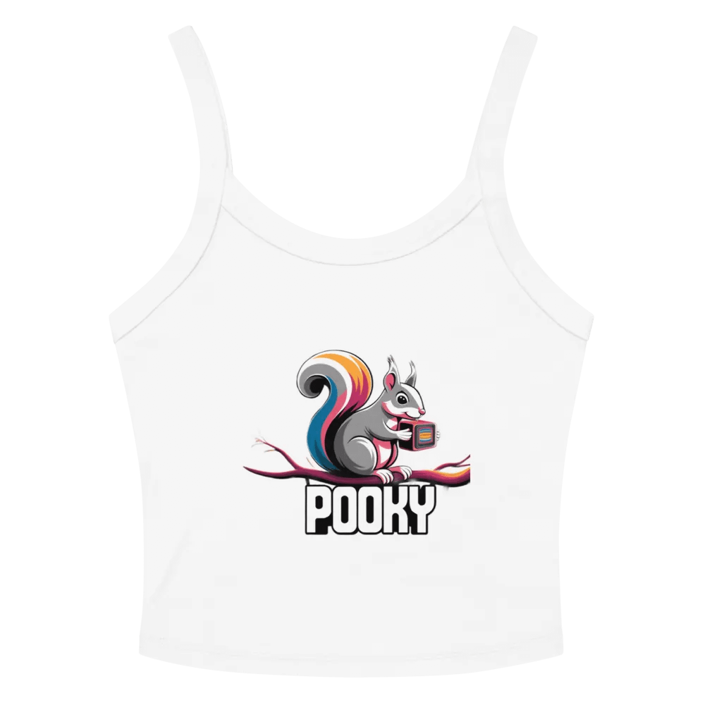 Swirling Tail Squirrel Women's Tank Top product image (2)