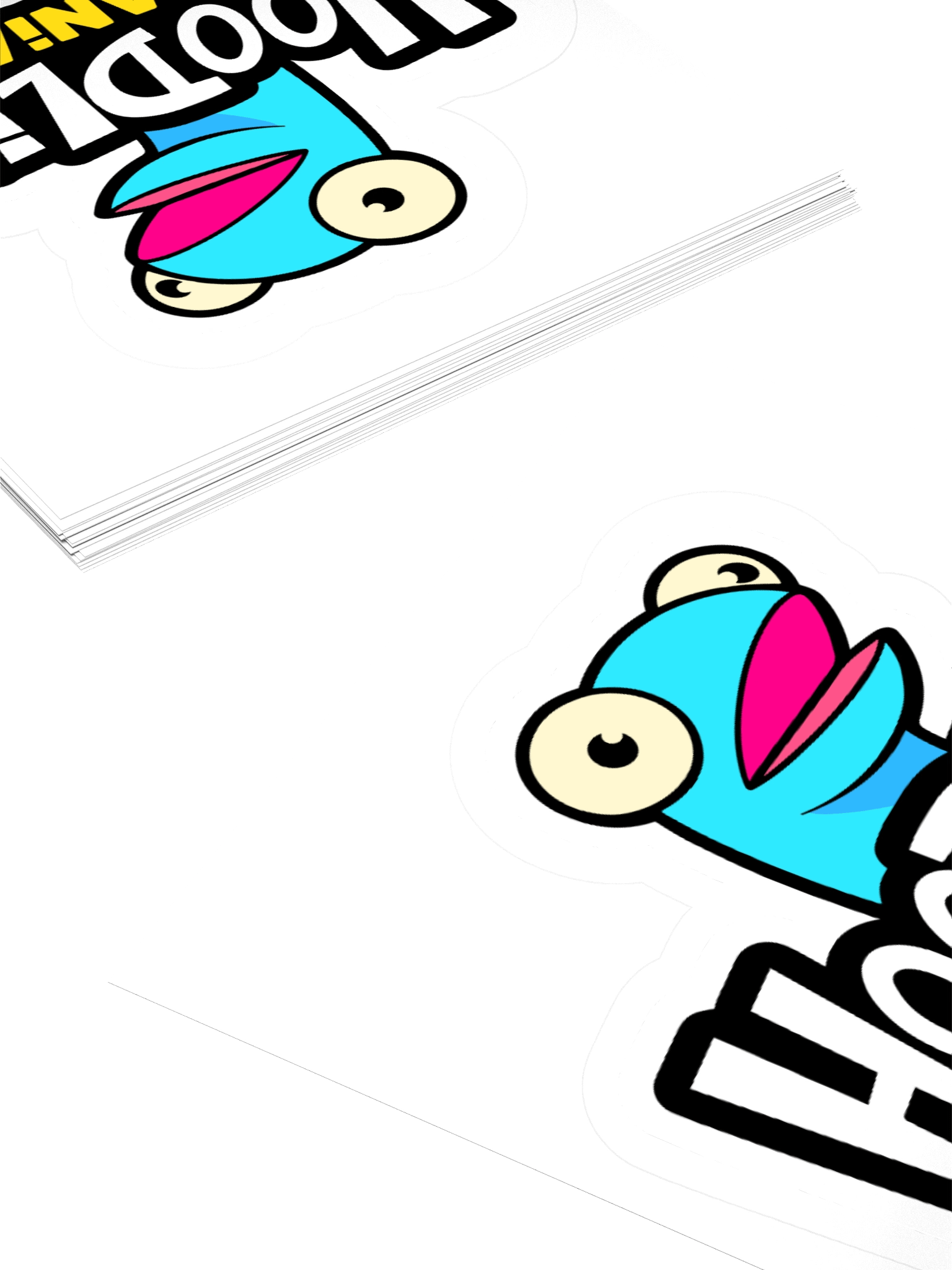 Hoodlin Mania Logo Sticker product image (10)