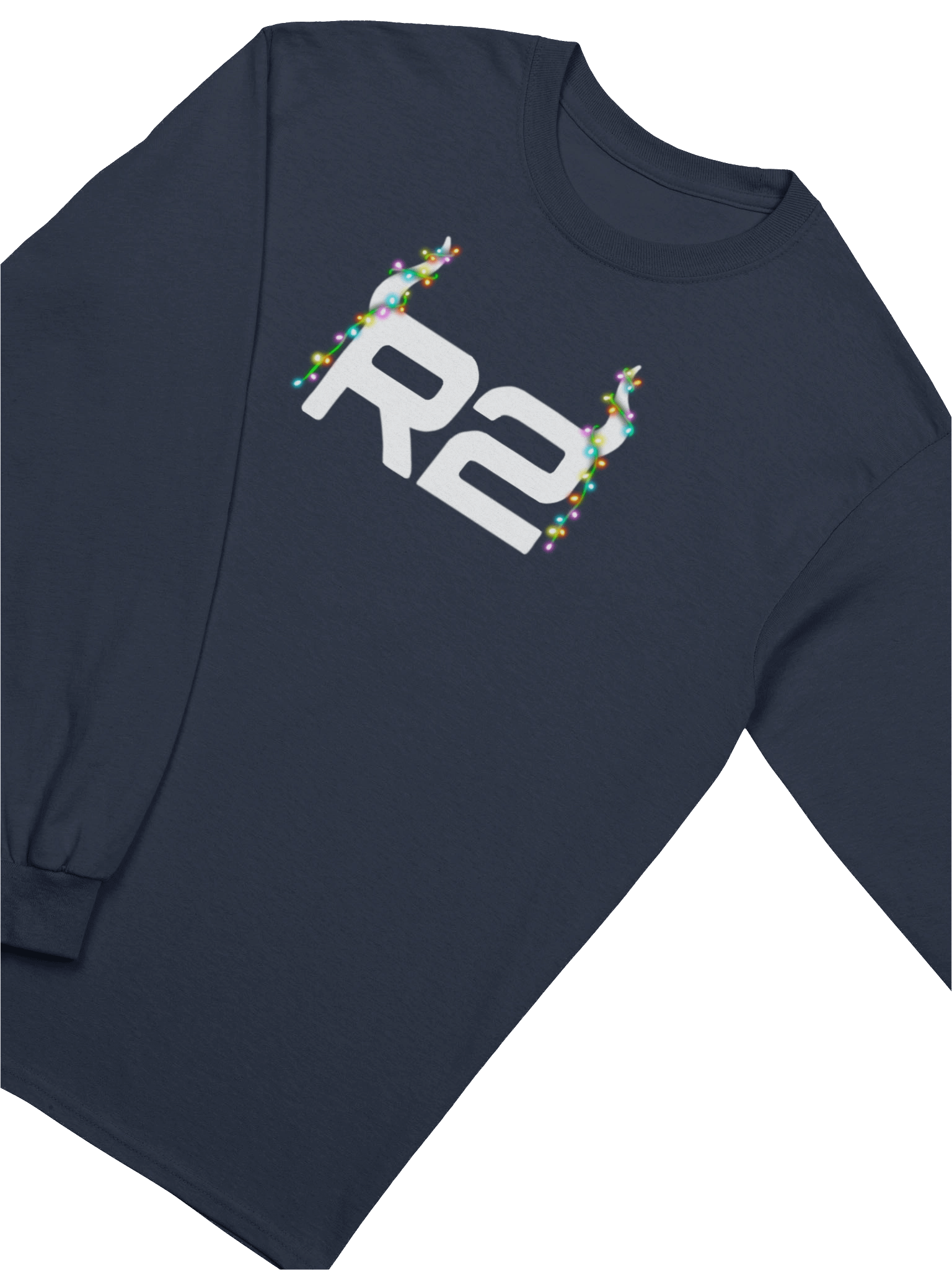 Holiday R2 Lights Long Sleeve Shirt product image (7)