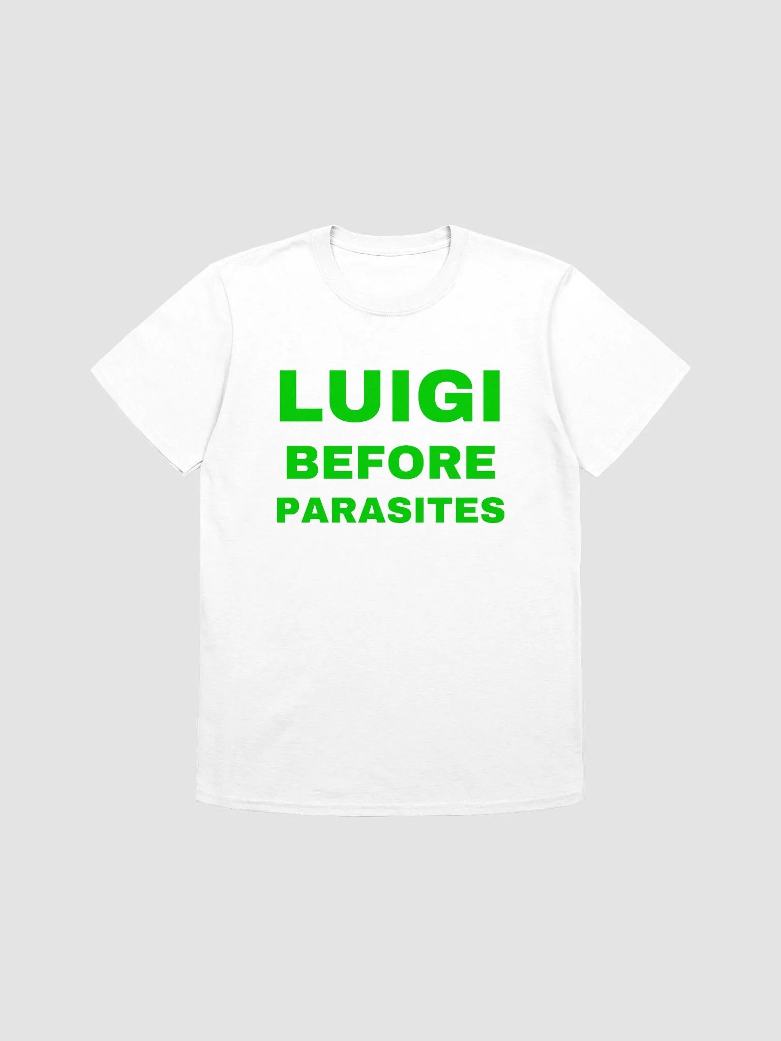 LUIGI BEFORE PARASITES T-Shirt product image (1)