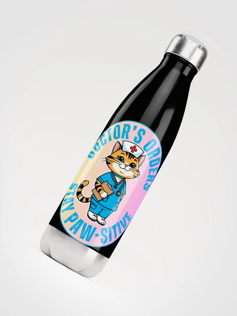 Doctor's Order Stay Paw-sitive Water Bottle product image (5)