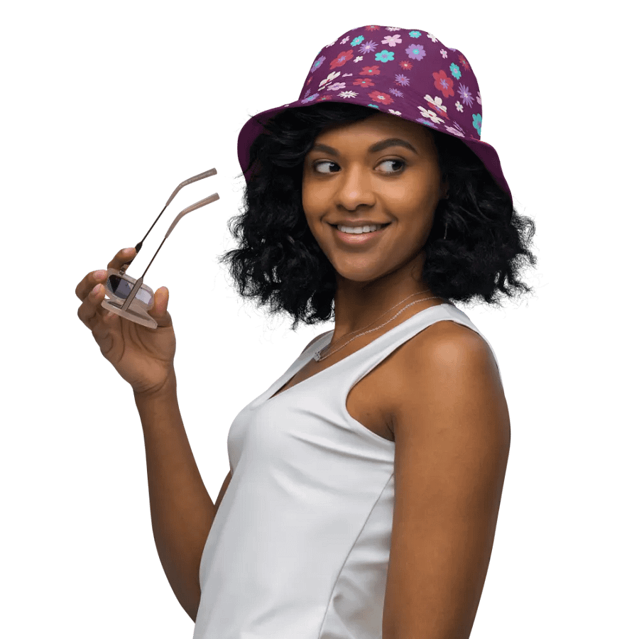 Reversible Bucket Hat- Purple product image (4)