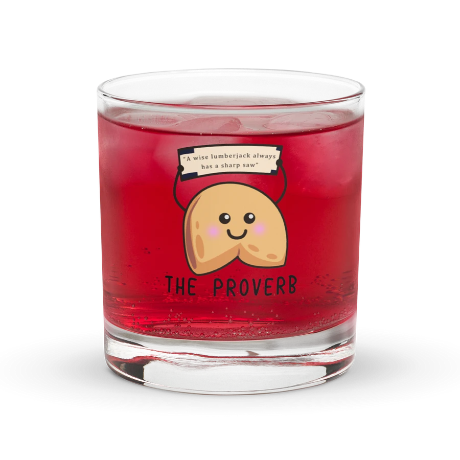 The Proverb - Rocks Glass product image (1)