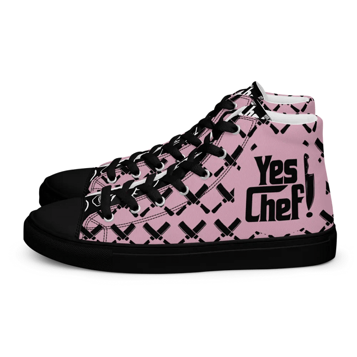 Yes Chef High Top Pink Black/Black Female product image (1)