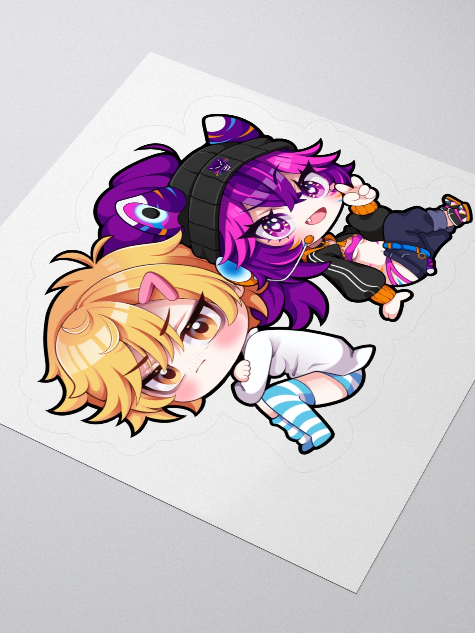 Chibi Kisscut Sticker feat. CozyClau product image (7)