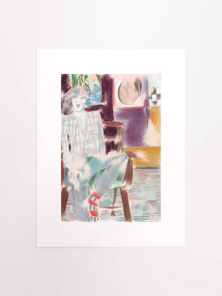 Sloy in Chair 03.25.85 print product image (2)