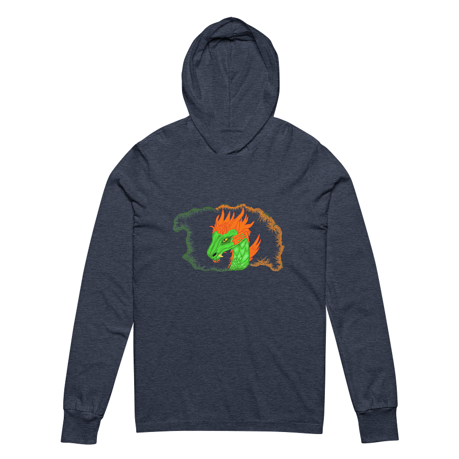Fiery Dragon Unisex Hooded Tee product image (2)