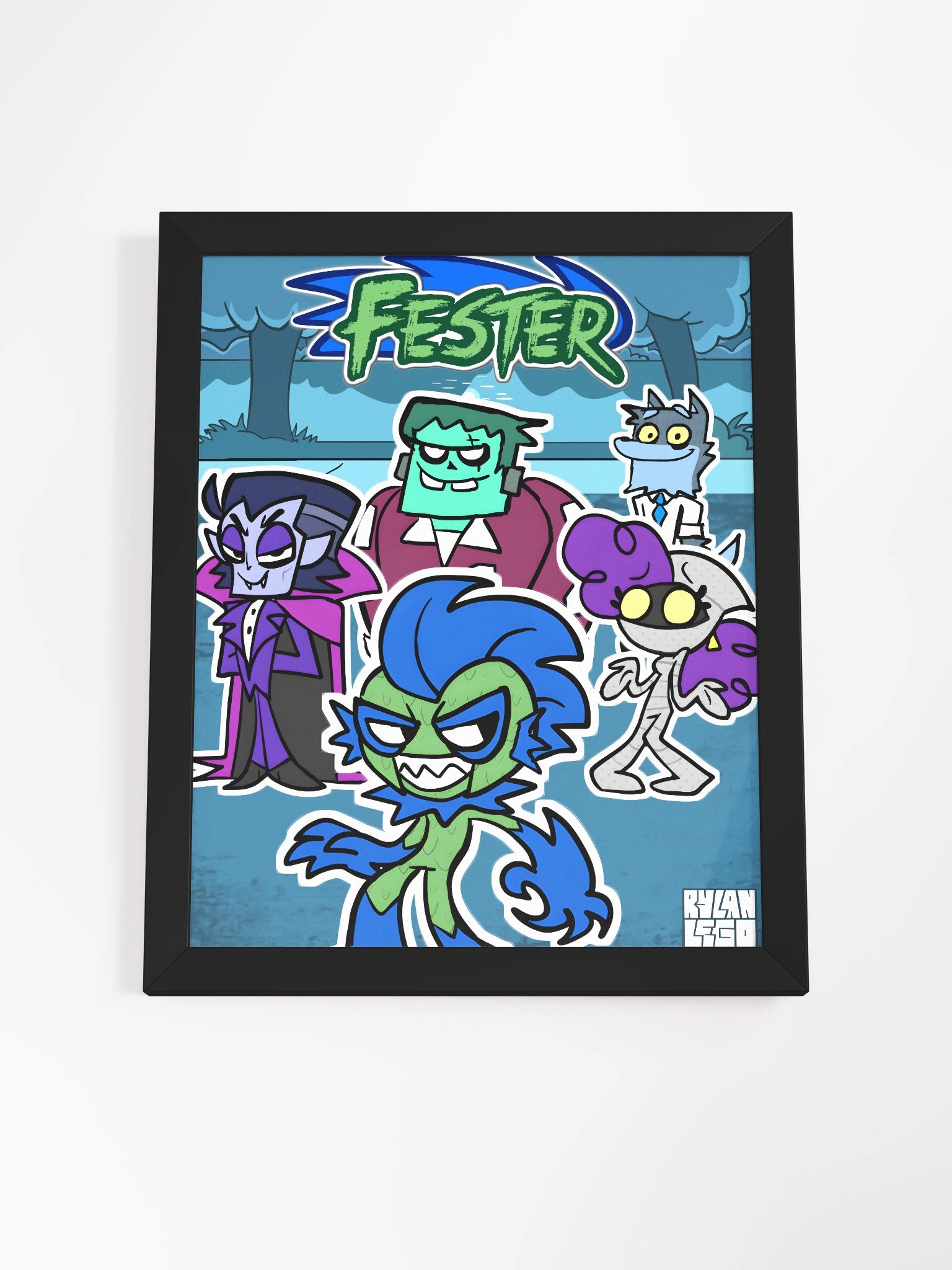Fester Framed Poster product image (7)