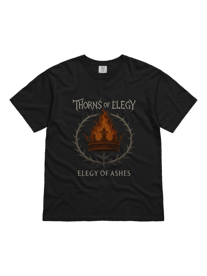 Thorns of Elegy – Elegy of Ashes Crown Tee product image (1)