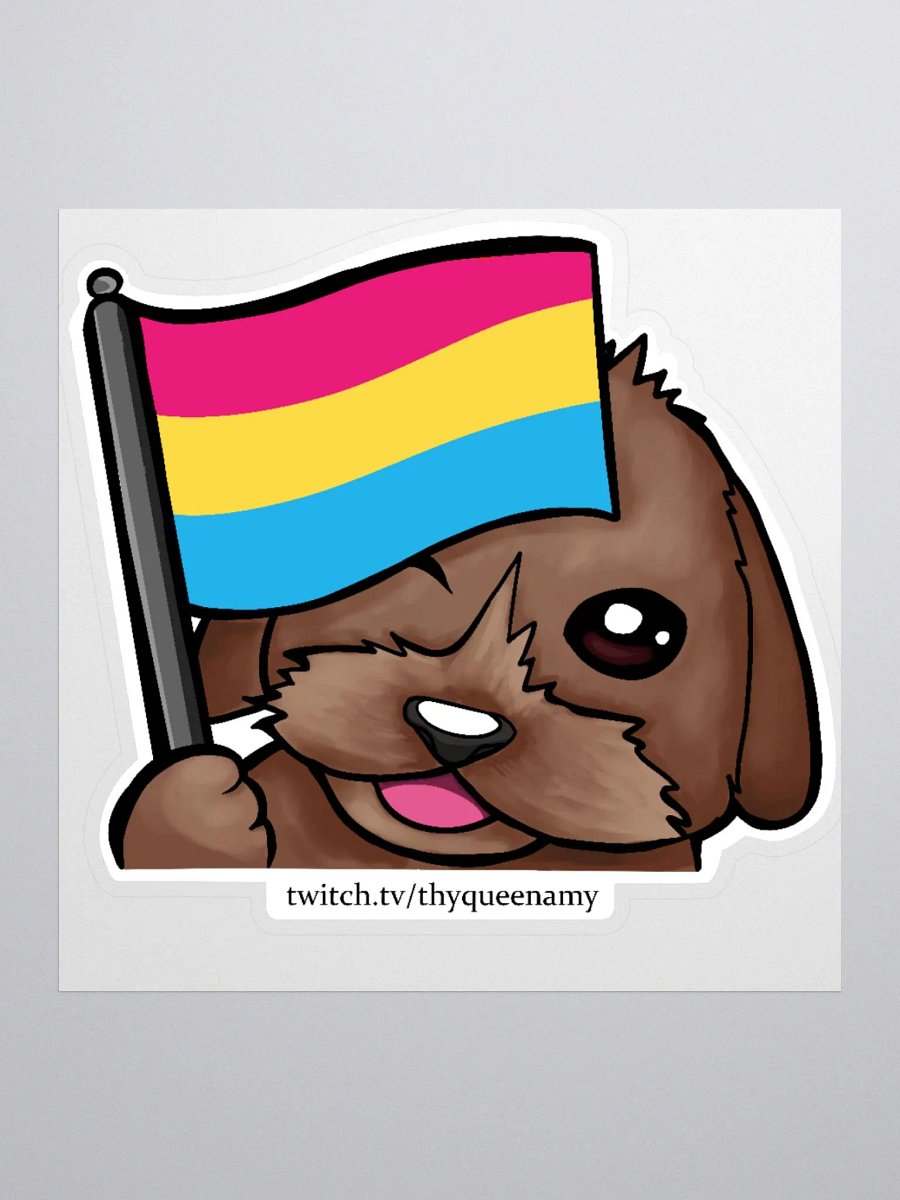Pansexual Pride Pablo Sticker product image (1)