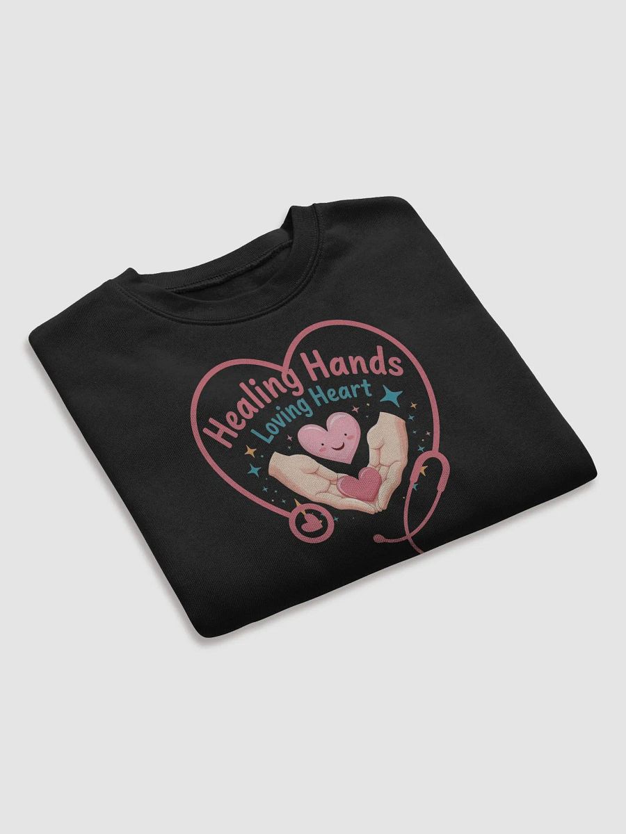 Healing Hearts Stethoscope Crop Sweatshirt product image (19)
